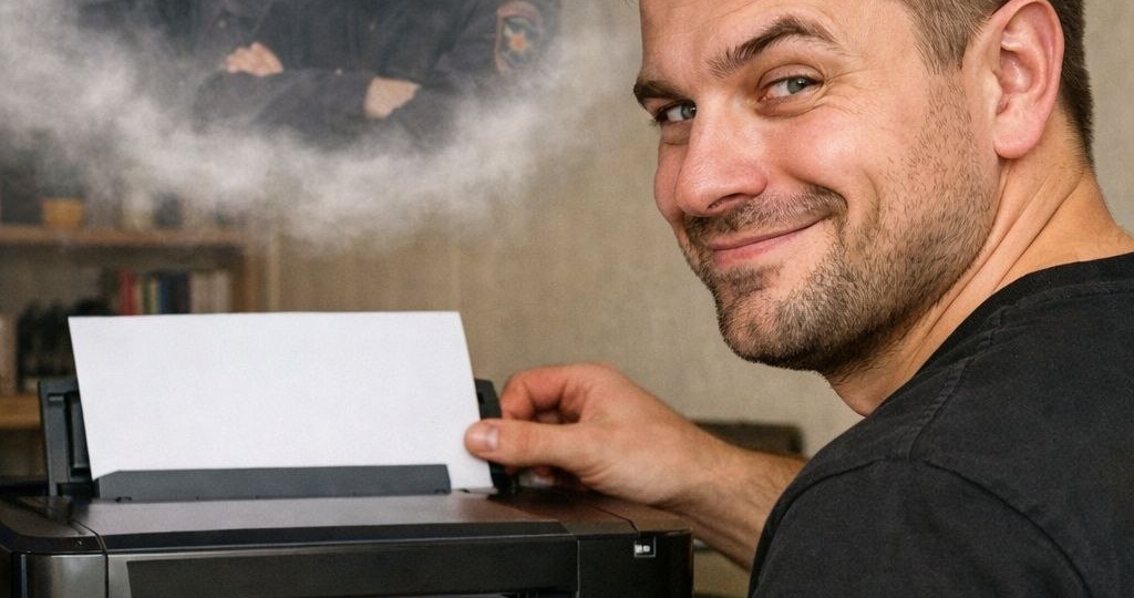 🫠 Бийский "умелец" распечатал права на струйном принтере и попался полиции