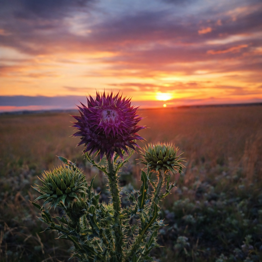 Есть красота нежная, а есть — сильная, степная, незабываемая.