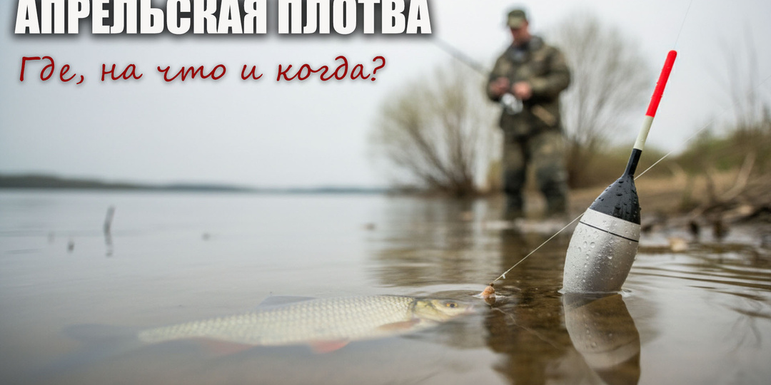 Апрельская плотва на поплавок: Тонкости весенней ловли + Топ-3 насадки апреля