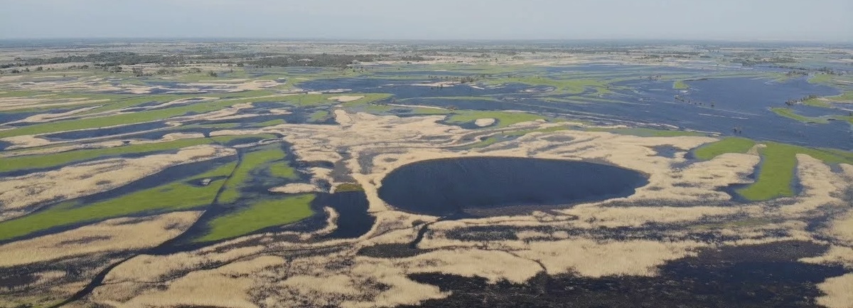 Разливы в пойме волги.