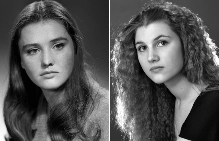    Жанна Прохоренко и юная Марьяна Спивак: бабушка, ставшая второй матерью.