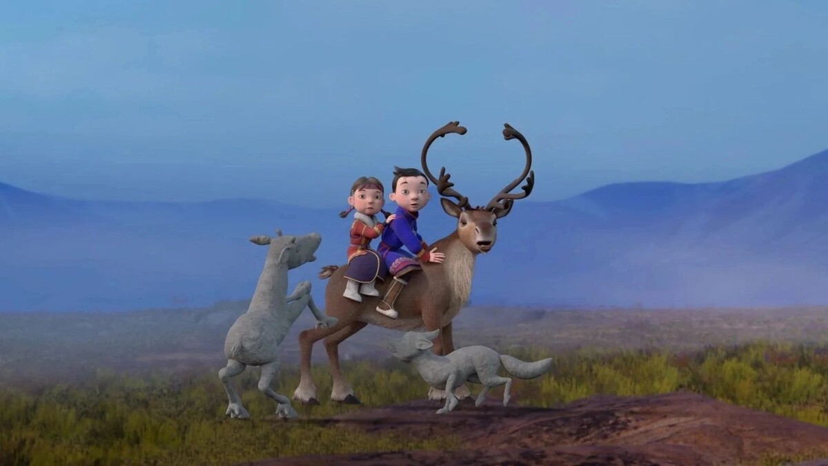    Кадр из мультфильма «Край земли». Фото предоставлено департаментом культуры ЯНАО