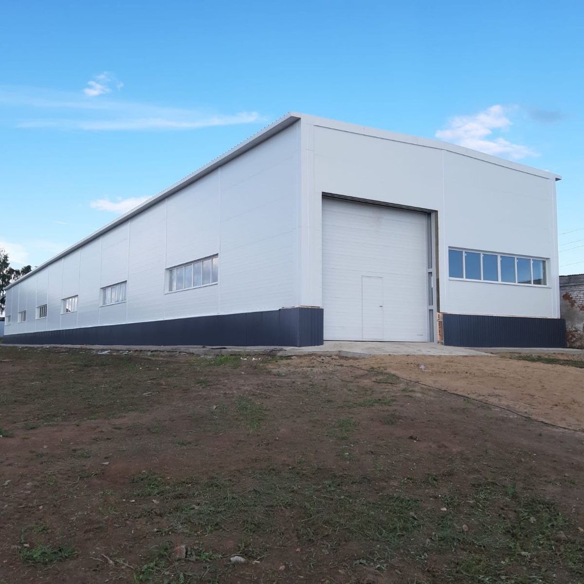 объект из сэндвич-панелей Sandpan