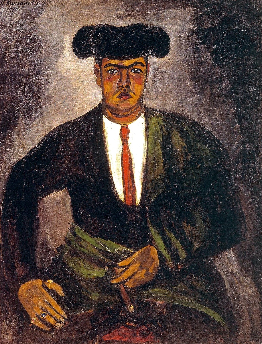 Кончаловский Петр Петрович, «Матадор», 1910, холст, масло. 125,5 х 97 см, Государственный Русский Музей, Санкт-Петербург
