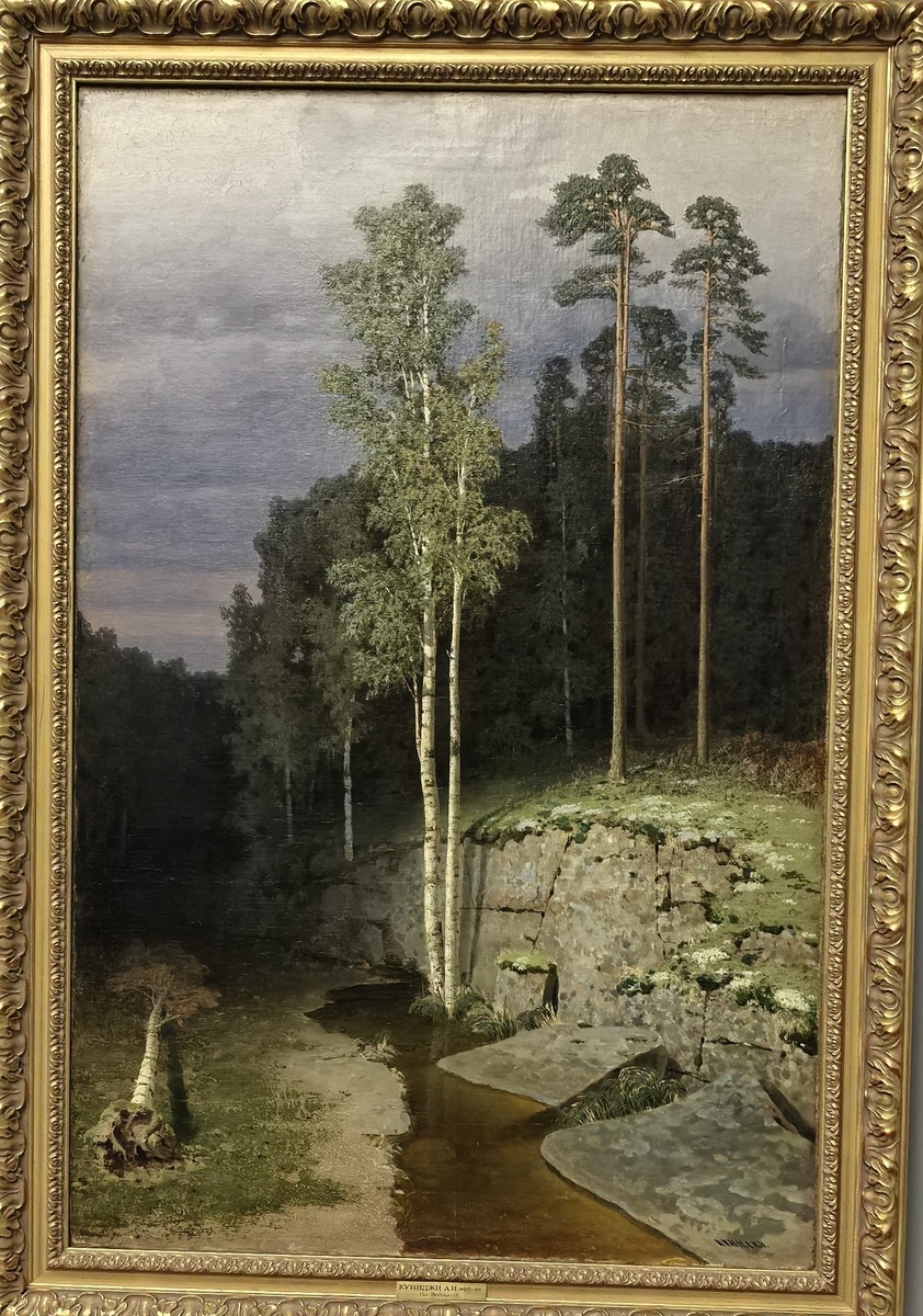 А. Куинджи. На Валааме. 1873. Холст, масло. Тульское музейное объединение. 