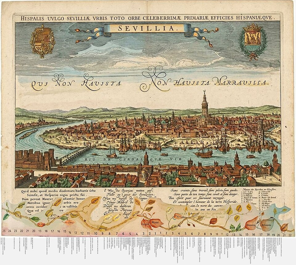 Вид на Севилью 1605 года https://es.wikipedia.org/wiki/Sevilla