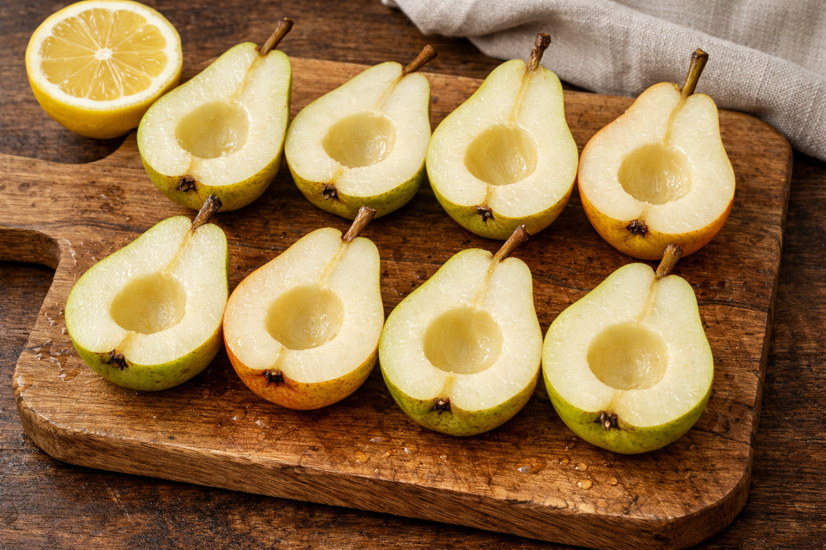 Подготовка груш