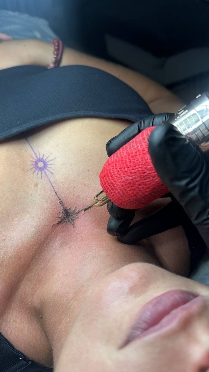 Делаю тату в салоне в Нячанге. Вьетнам 2026