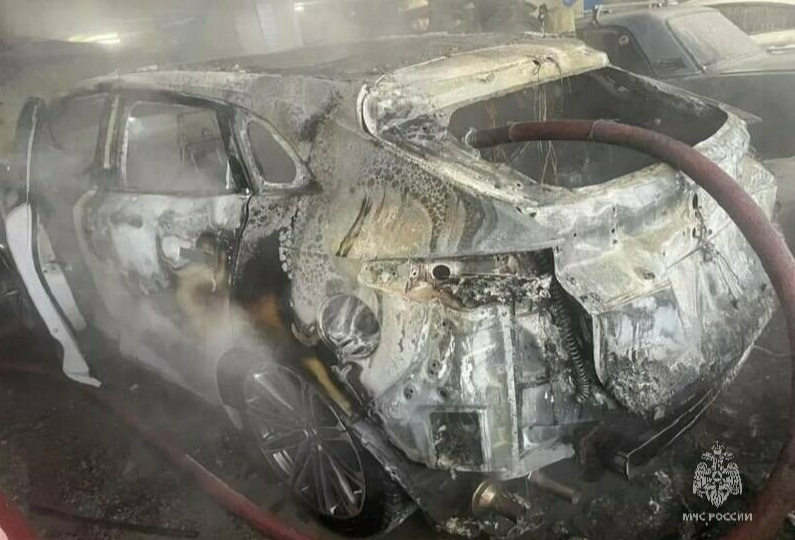 Changan UNI-K после возгорания