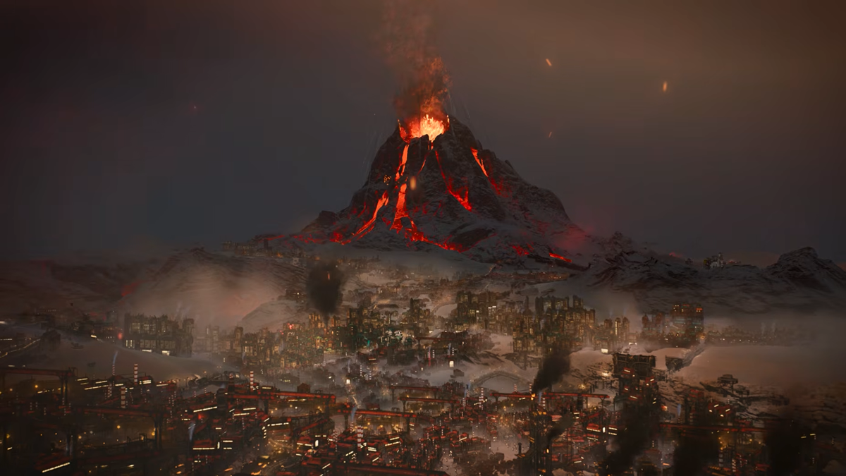 Для Frostpunk 2 анонсировали дополнение про город рядом с вулканом
