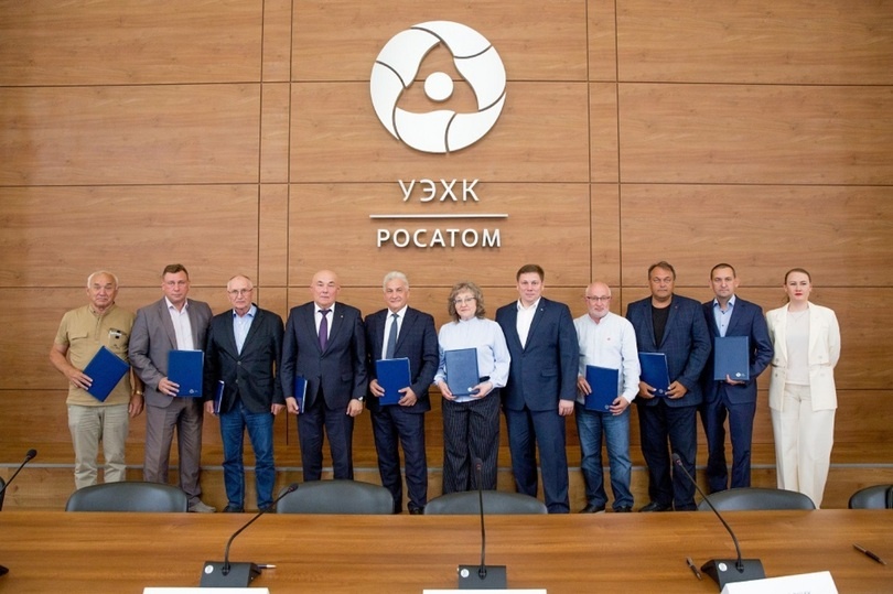     В 2024 году на площадке АО «УЭХК» состоялось подписание соглашения между участниками федерального проекта «Профессионалитет» / фото: группа по связям с общественностью УЭХК