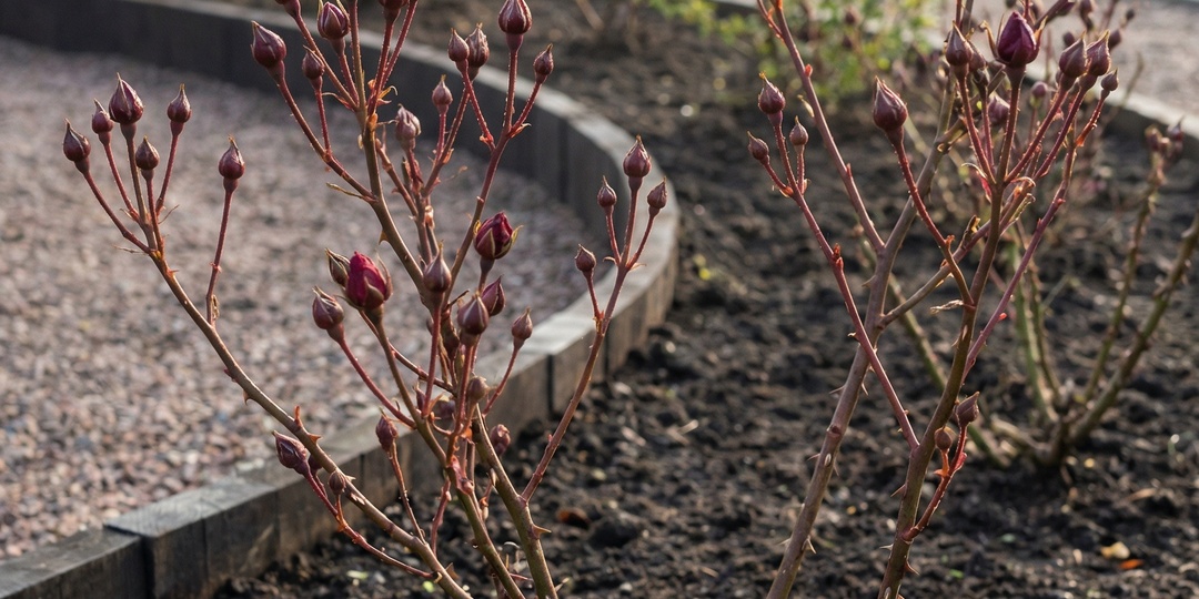 Соседка не хотела говорить, что делает с розами в апреле. Я подсмотрела