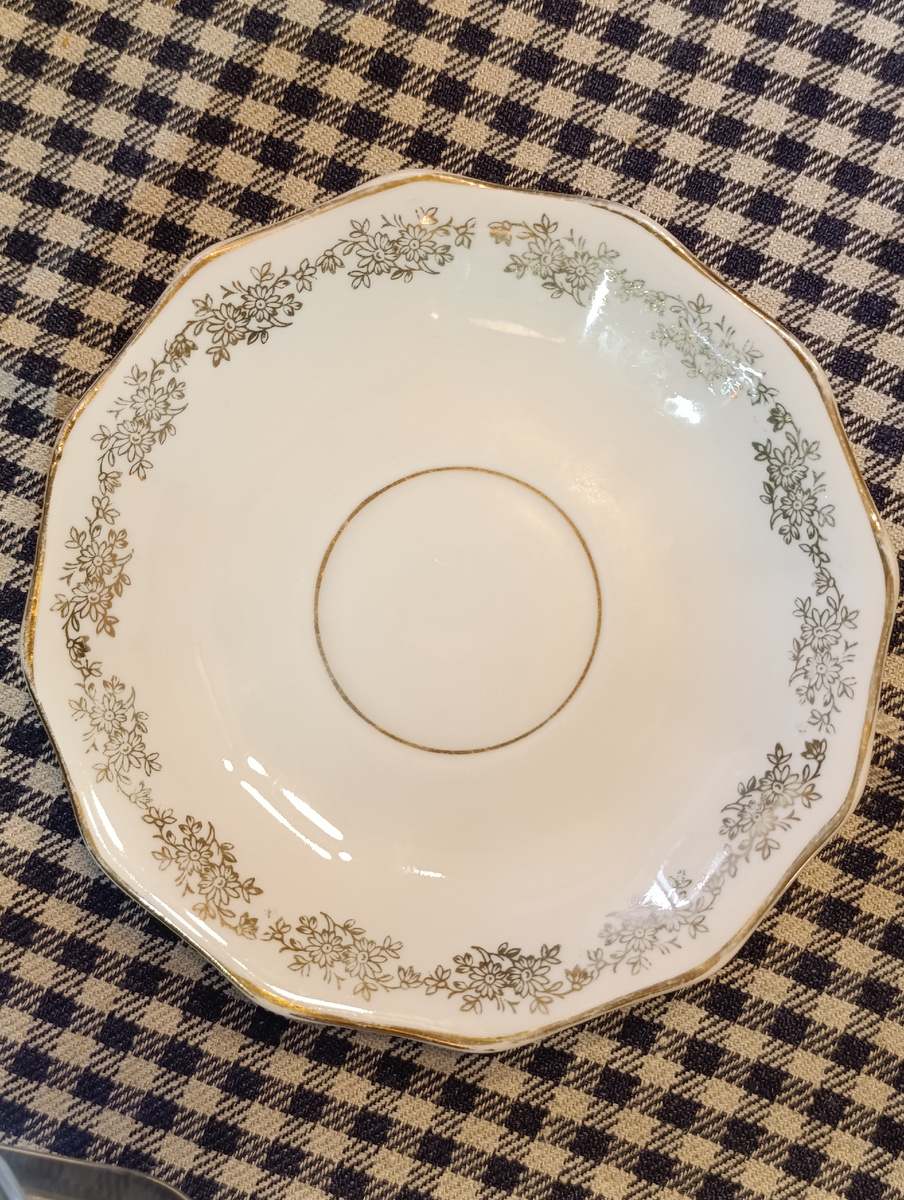 Блюдце сервиз Рубенс РФЗ