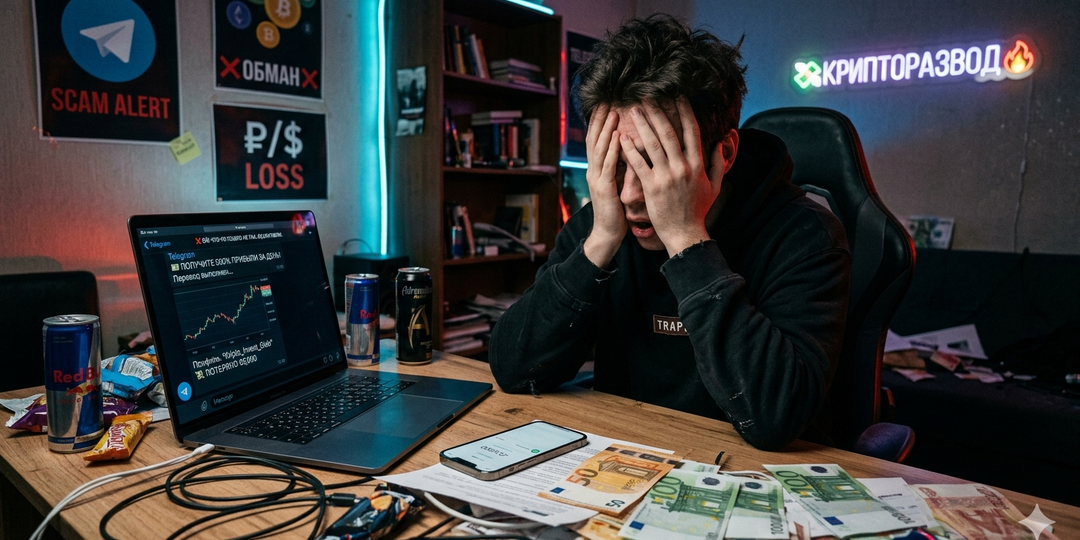 💸 История подписчика: «Как знакомый из Telegram “помог” мне потерять €5,000»
