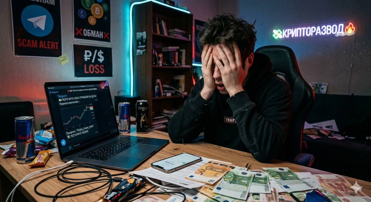 💸 История подписчика: «Как знакомый из Telegram “помог” мне потерять €5,000»