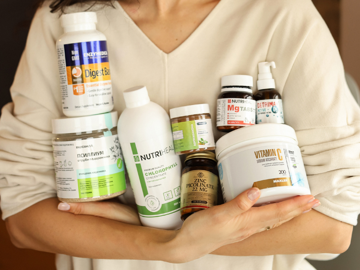 Прежде чем что-то пить, позаботьтесь о фундаменте здоровья. 