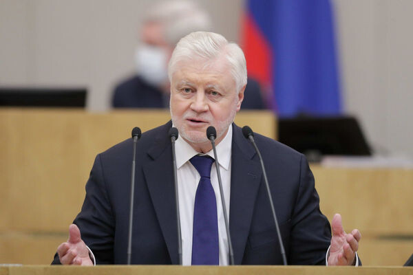 Руководитель фракции «Справедливая Россия» Сергей Миронов / Пресс-служба Госдумы РФ/РИА Новости   📷