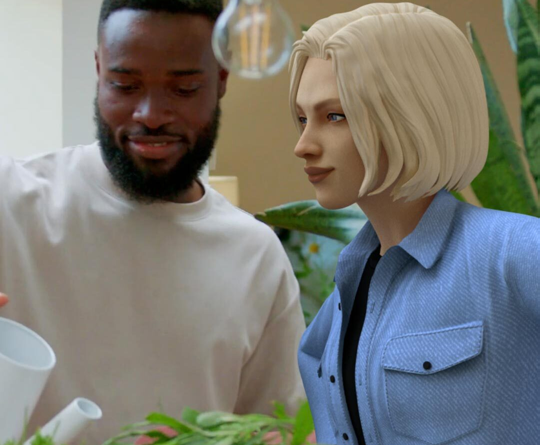 Replika offers AI chatbot companions. Courtesy of Replika