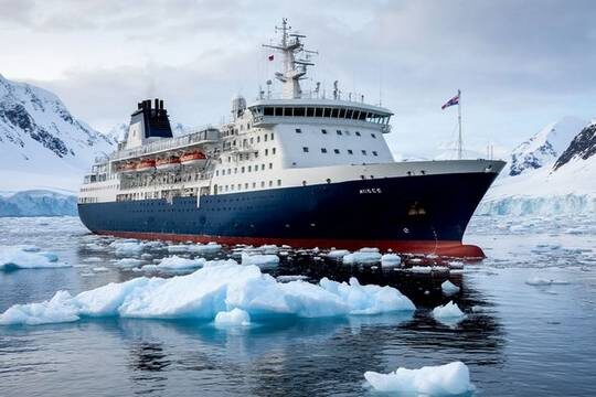    Юрий Жданов назвал альтернативу Ормузскому проливу и оценил тревогу Штатов из-за возможностей в Арктике России и Китая (фото: shedevrum.ai)