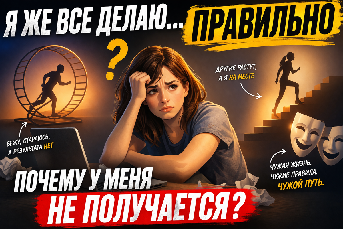 Почему вы делаете всё правильно, но доход не растёт? В статье разбор скрытой причины, из-за которой вы застреваете в одном уровне, даже при усилиях. Узнайте, что на самом деле тормозит рост дохода.