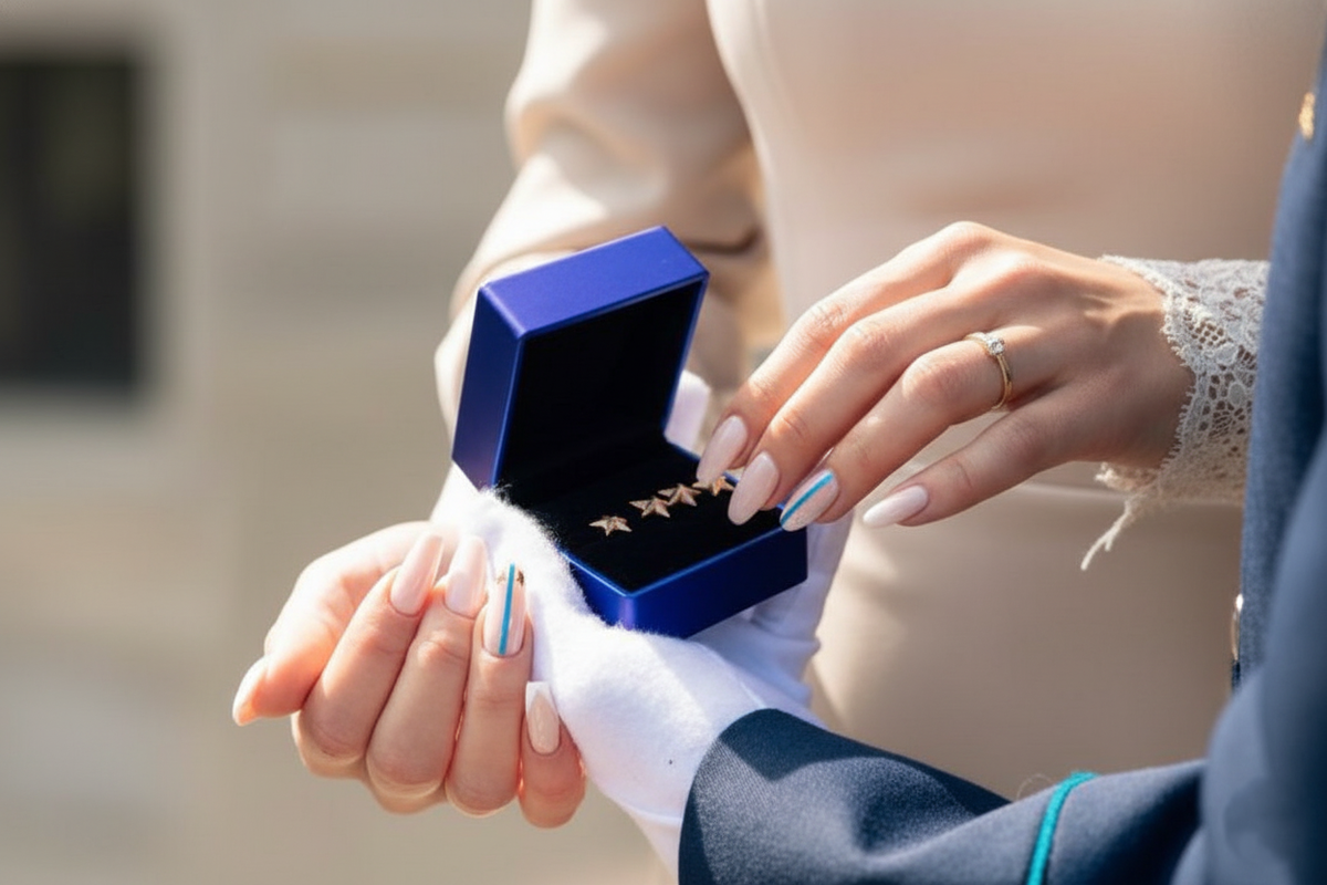 Важный момент - присвоение первого звания