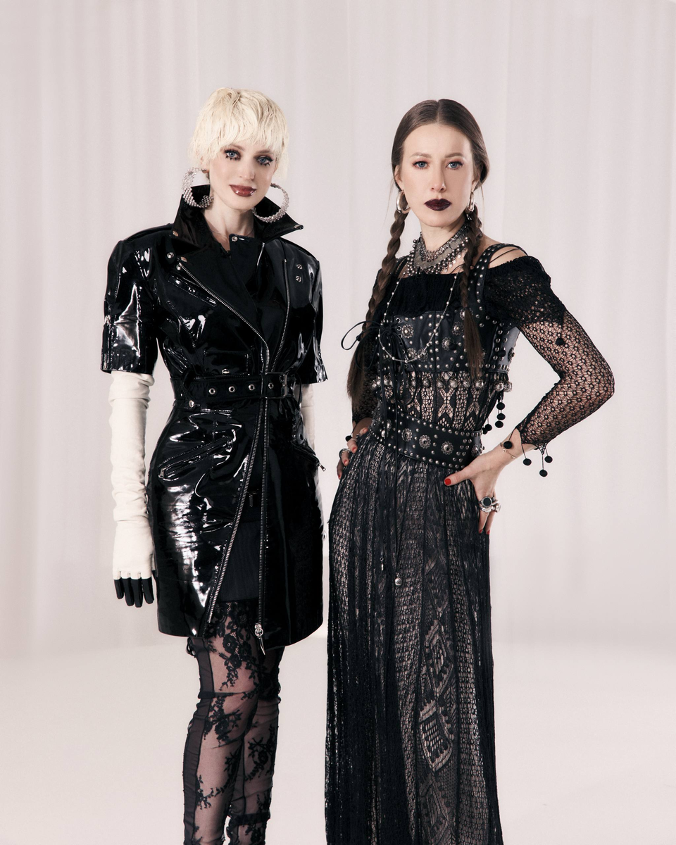 Наталья Поклонская и Ксения Собчак во время интервью