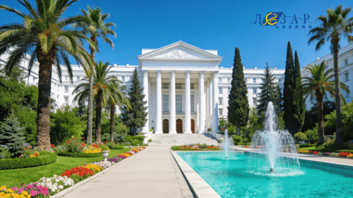 «Южное взморье» 3* в Адлере на побережье Черного моря: отдых и оздоровление с лечением у моря. (Иллюстрация)