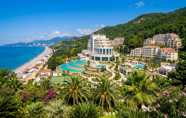 Санаторий «Черноморье» 5* в Сочи: комфортный отдых и оздоровительное лечение. (Иллюстрация)