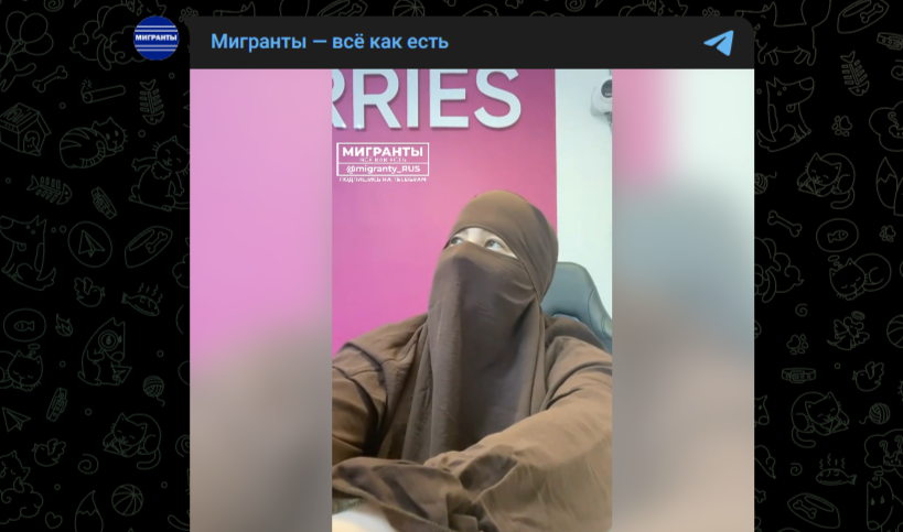 Фото: Telegram-канал "Мигранты - всё как есть"