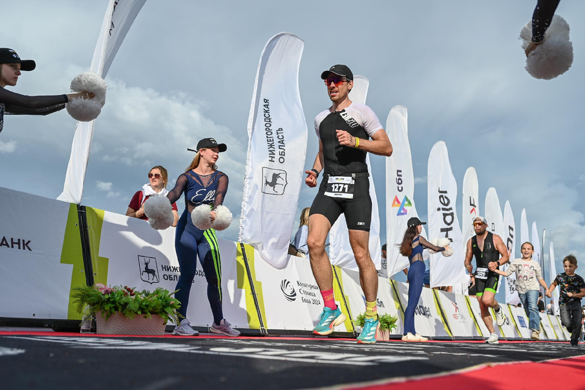 Михаил Семенова на полумарафоне г. Ярославль 