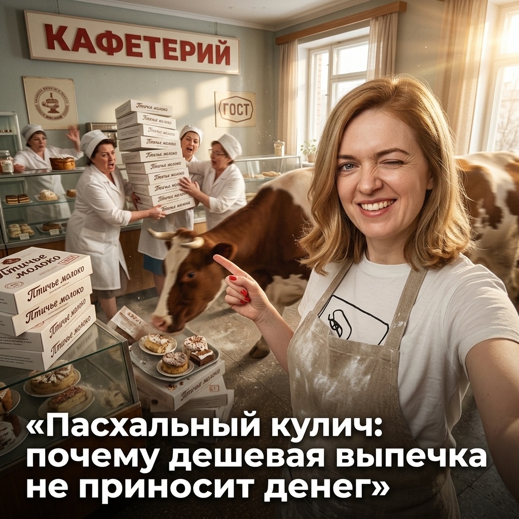    Почему производство дешевых пасхальных куличей часто оказывается невыгодным admin