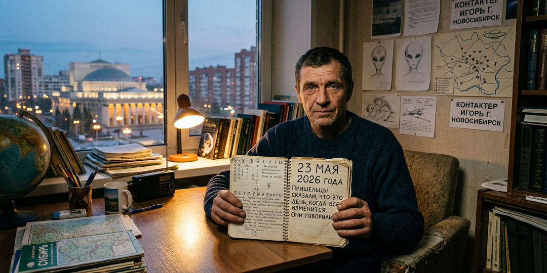 Контактер из Новосибирска: Пришельцы сказали мне дату, когда все изменится