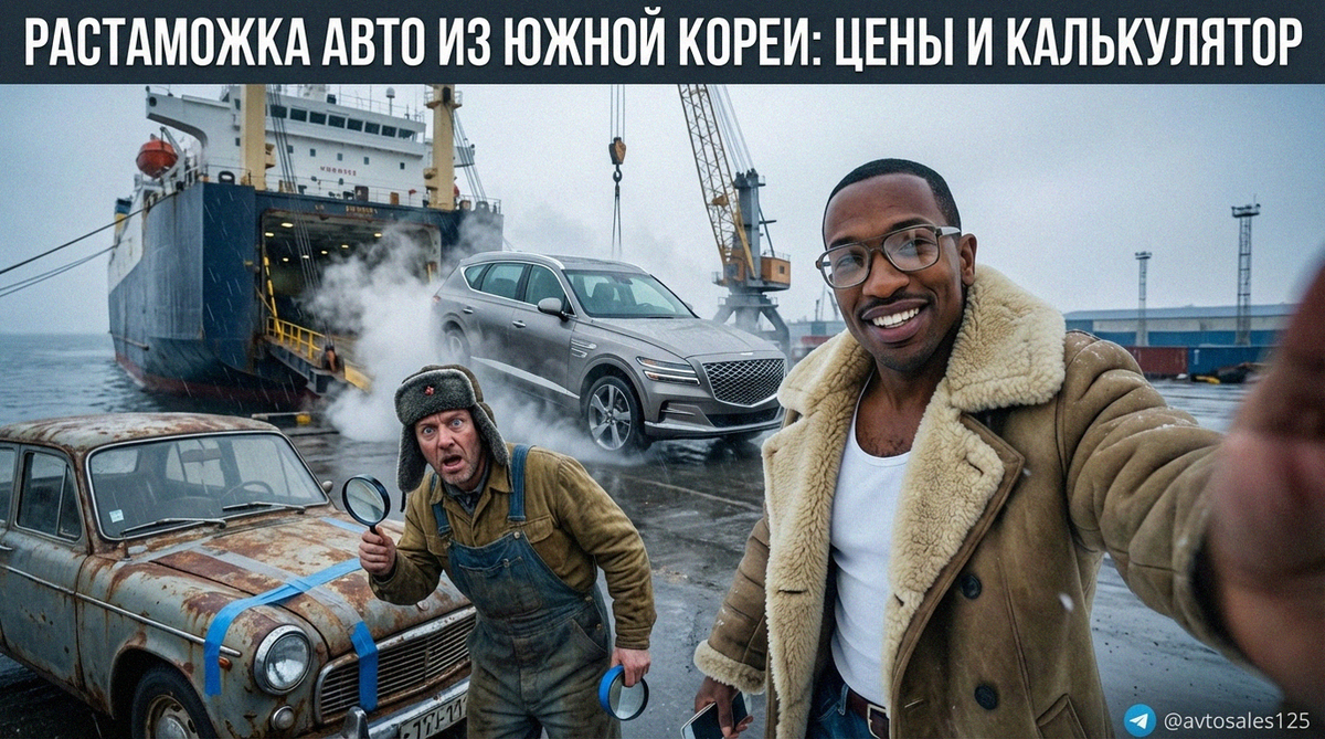    Процесс таможенного оформления автомобилей из Южной Кореи в порту Владивостока Авто Сейлс