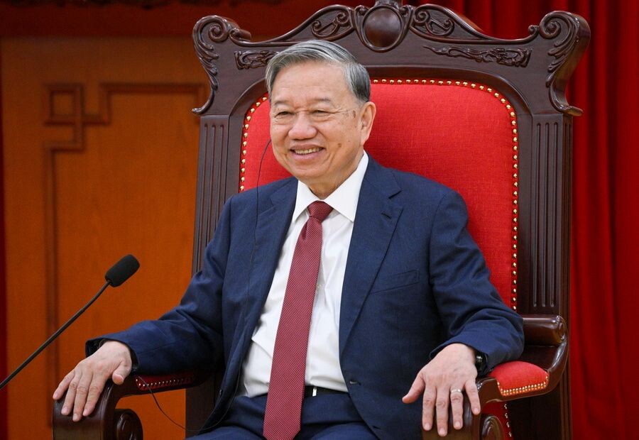    Генеральный секретарь ЦК Компартии Вьетнама То Лам / Источник: © Кирилл Зыков/POOL/ТАСС