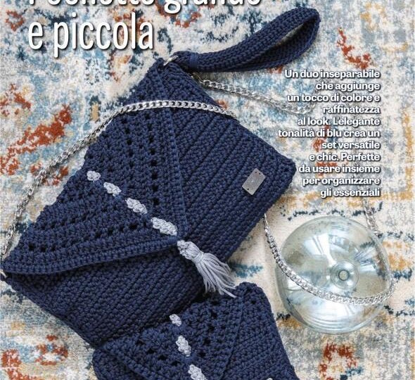 Аппликации в сторону. Сегодня подборка из сумок, связанных крючком.