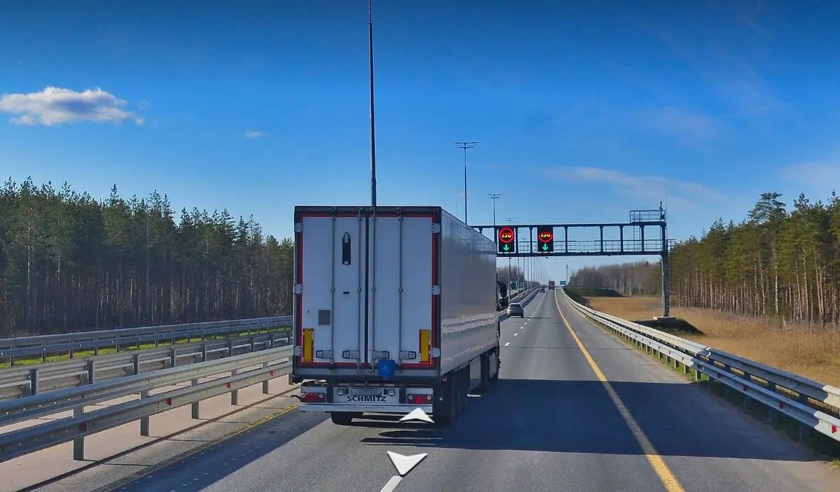    Трасса М-11 «Нева». Фото: скрин сервиса Яндекс Панорамы