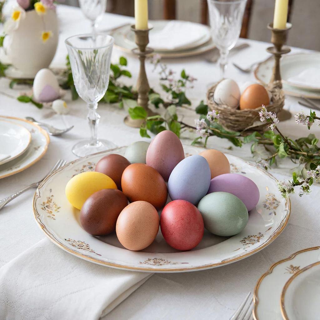 Окрашивание яиц без химии: лучшие натуральные красители и их оттенки