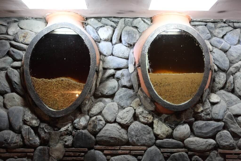 Квеври в разрезе