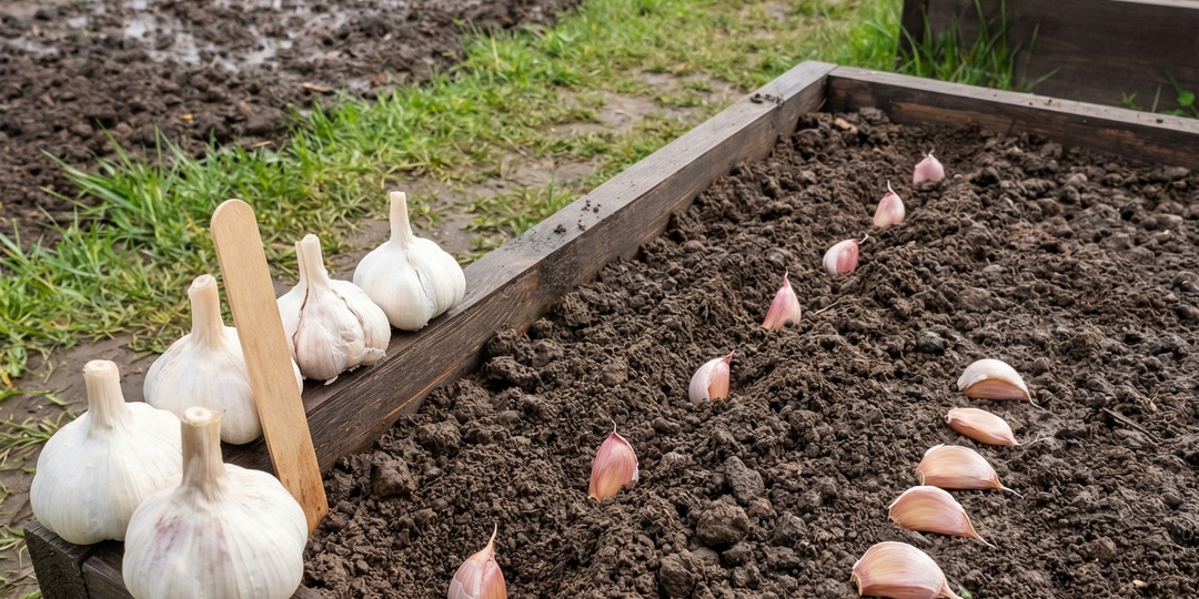 Посадила чеснок в апреле — все крутили пальцем у виска. А в августе пришли за зубчиками
