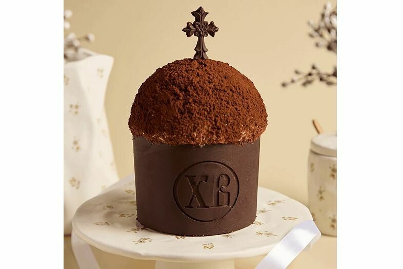 Кулич «Шоколадный бархат» от Bankatering за 5 500 ₽