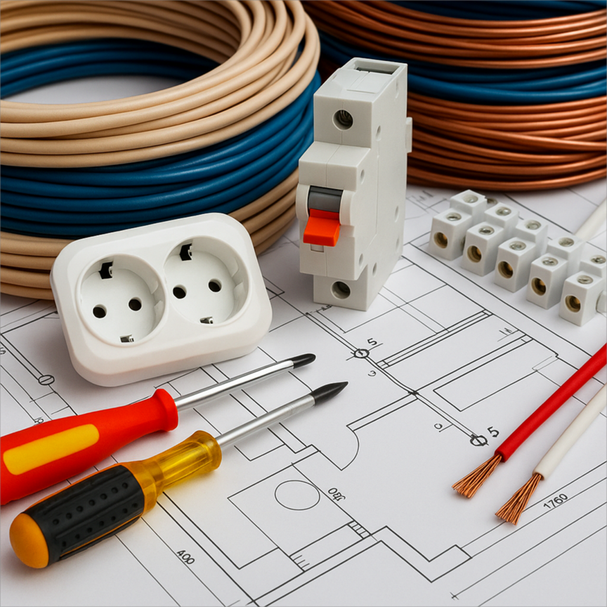 Материалы заказчика не снимают ответственности с электромонтажника
