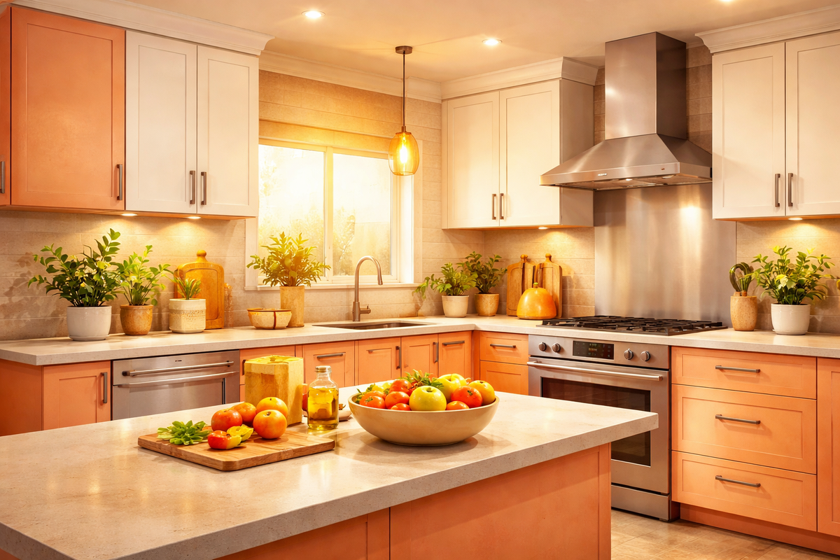 Цвет кухни по фен-шуй: как выбрать оттенок, который принесёт в дом деньги, здоровье и спокойствие