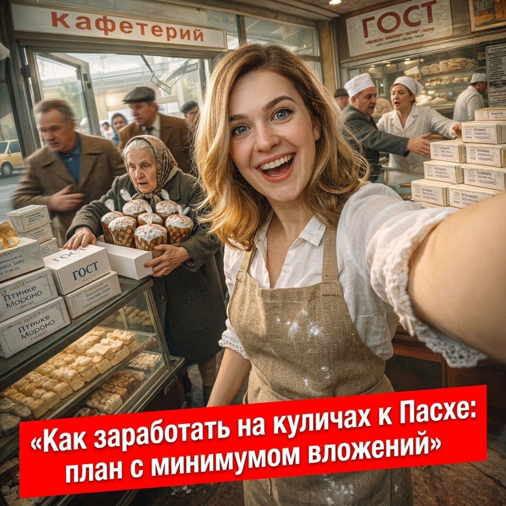    План заработка на пасхальных куличах с минимальными вложениями admin