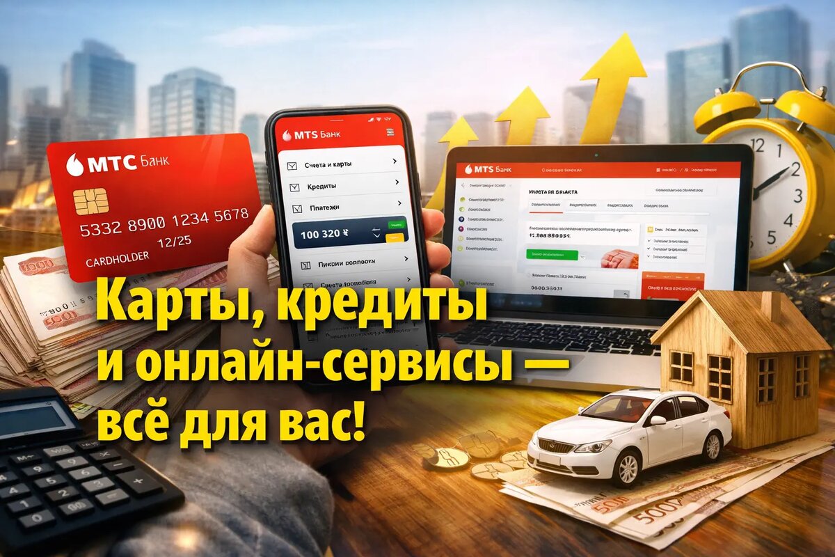 Полный обзор услуг МТС Банка: карты, кредиты и онлайн-сервисы