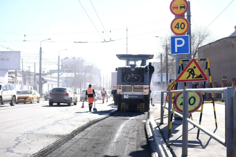    В Оренбурге начался ремонт улицы Рыбаковской Оренбуржье