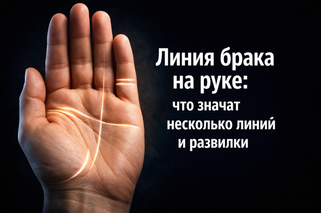    Разновидности линий брака на руке admin