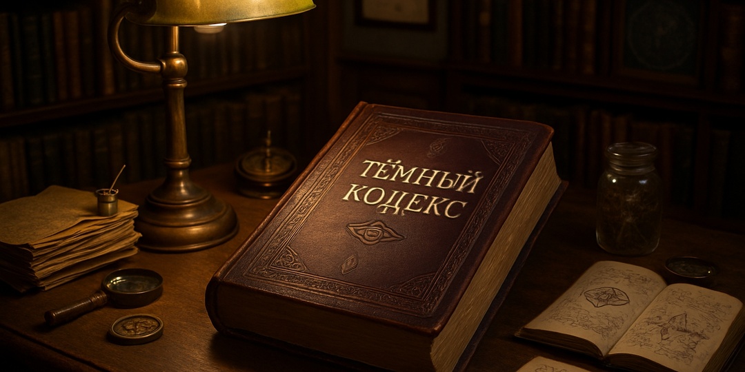 КНИГА "ТЁМНЫЙ КОДЕКС"- КОМПЛЕКСНЫЙ ПОДХОД К КОЛДОВСТВУ