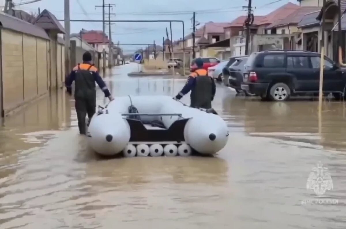    Более 6200 человек пострадали от наводнений в Дагестане