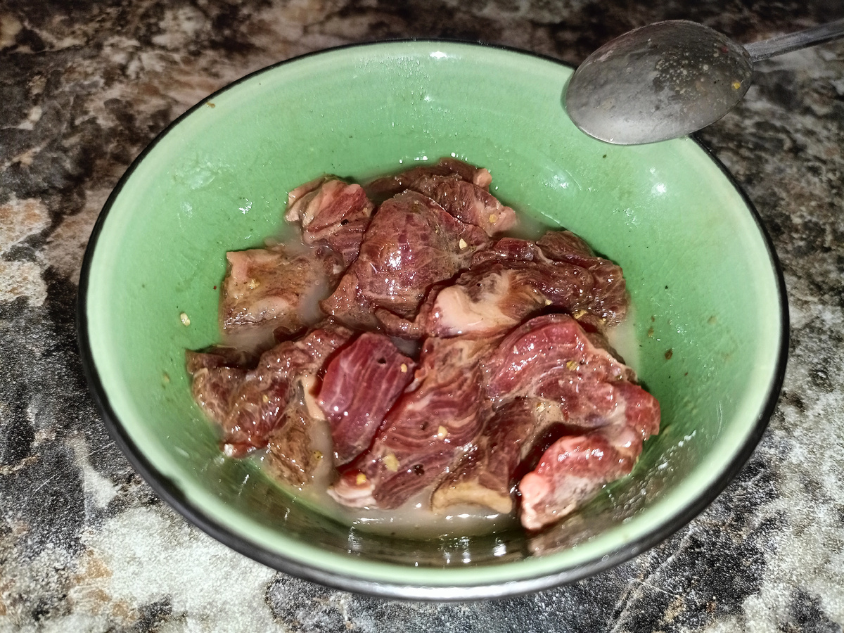 Из личного архива - маринад с крахмалом 