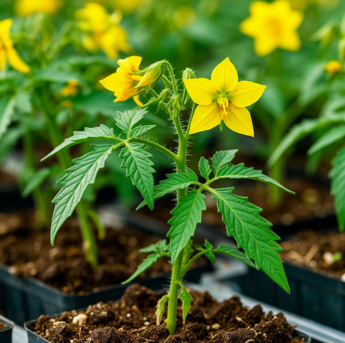 как правильно пикировать рассаду томатов